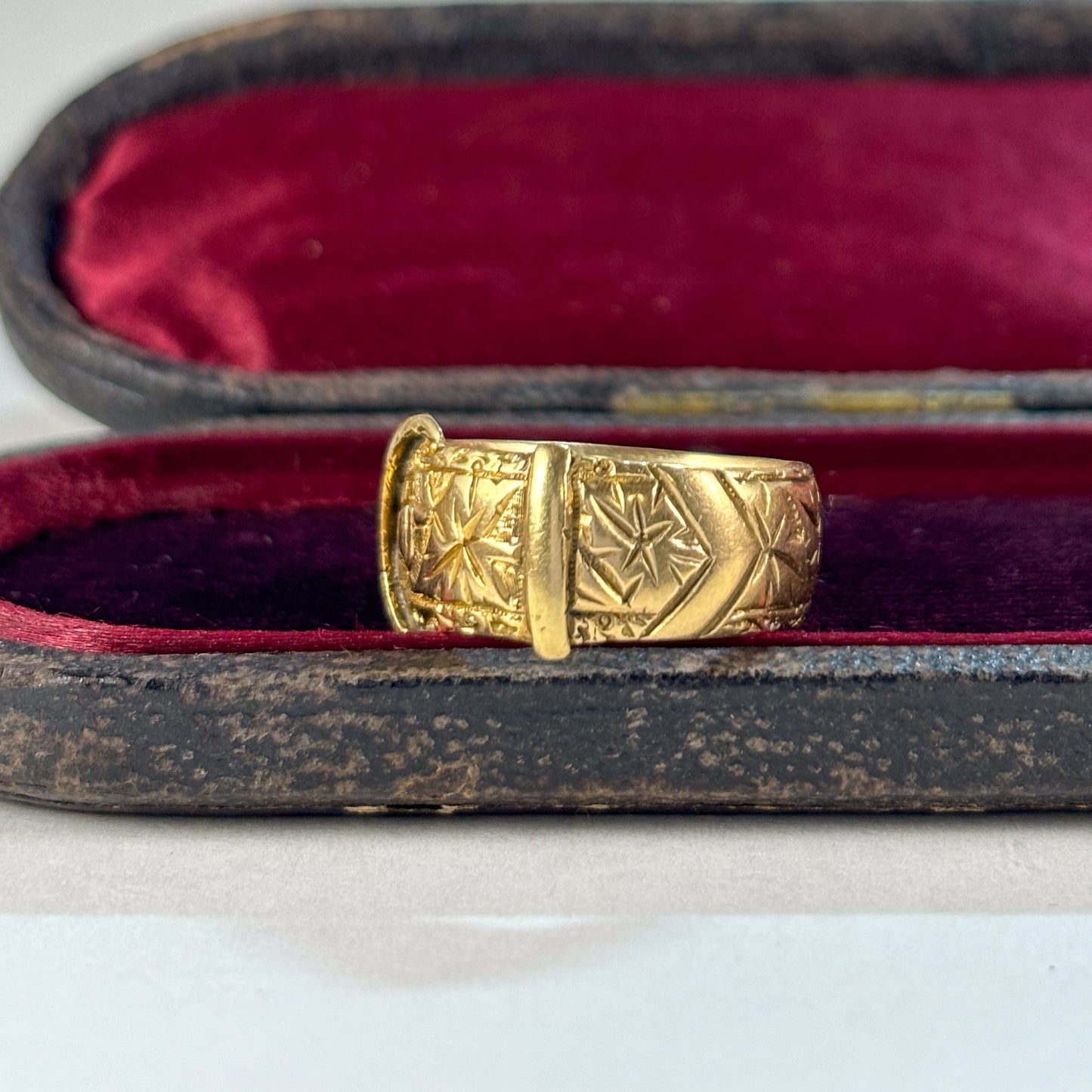 Antique Victorian Buckle Ring