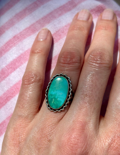 Turquoise Landscape Ring