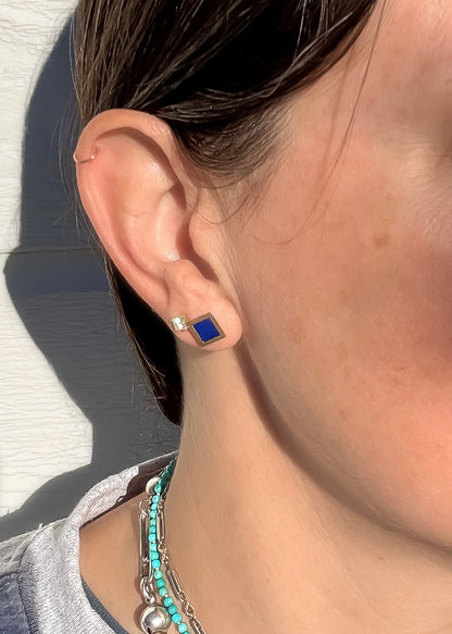 Double Diamond Studs