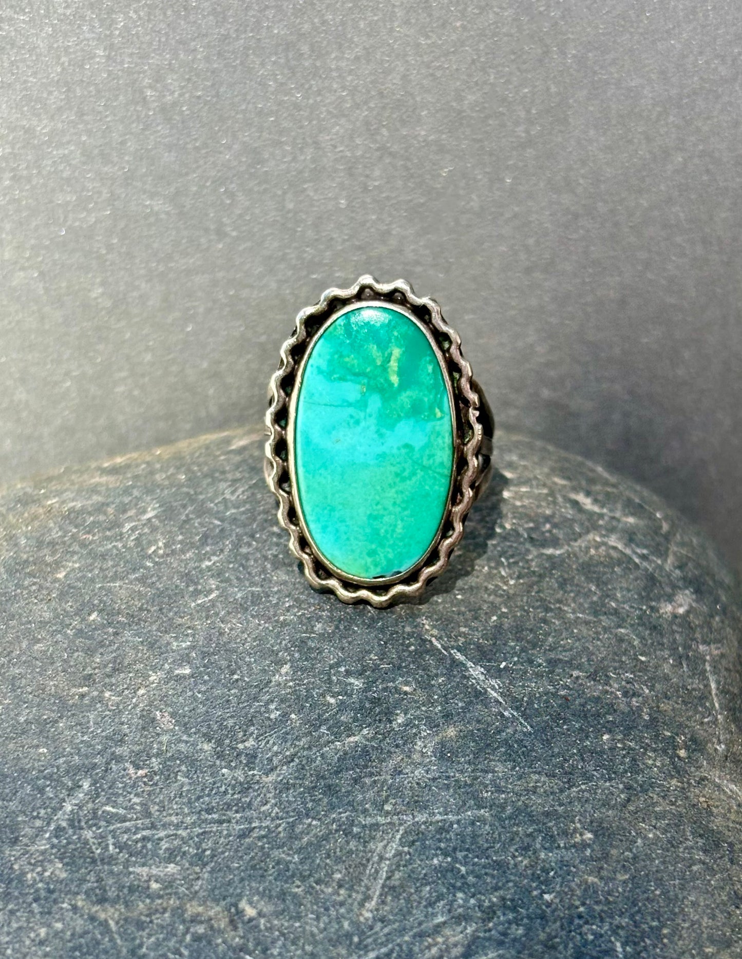 Turquoise Landscape Ring