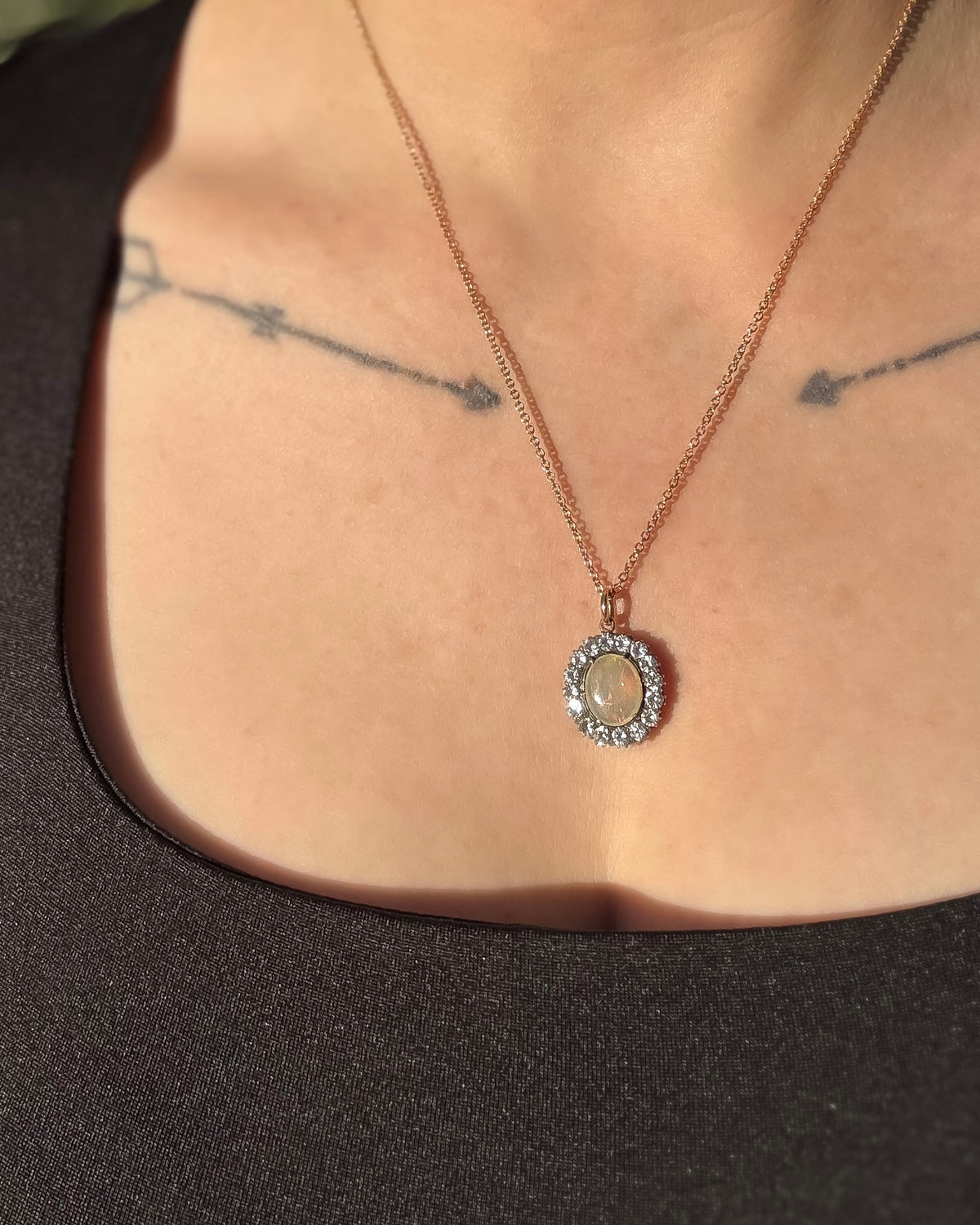 Dreamy Opal Necklace