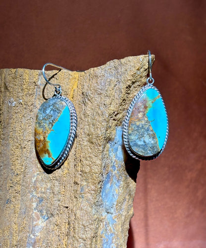 Yin Yang Turquoise Drops