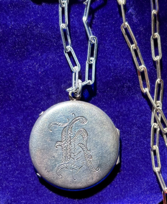 Antique Hand Engraved Locket
