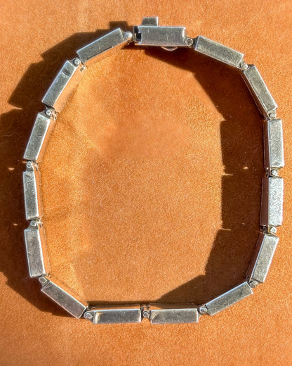 Lapis & Malachite Inlay Bracelet