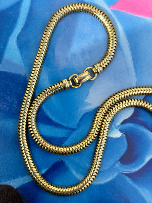 Snakey Goldfill Chain