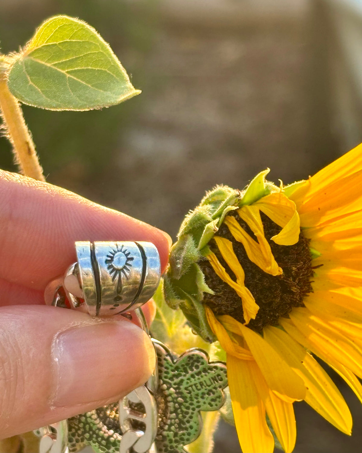 Sunflower Pendant