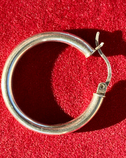 Every Day Silver Hoops