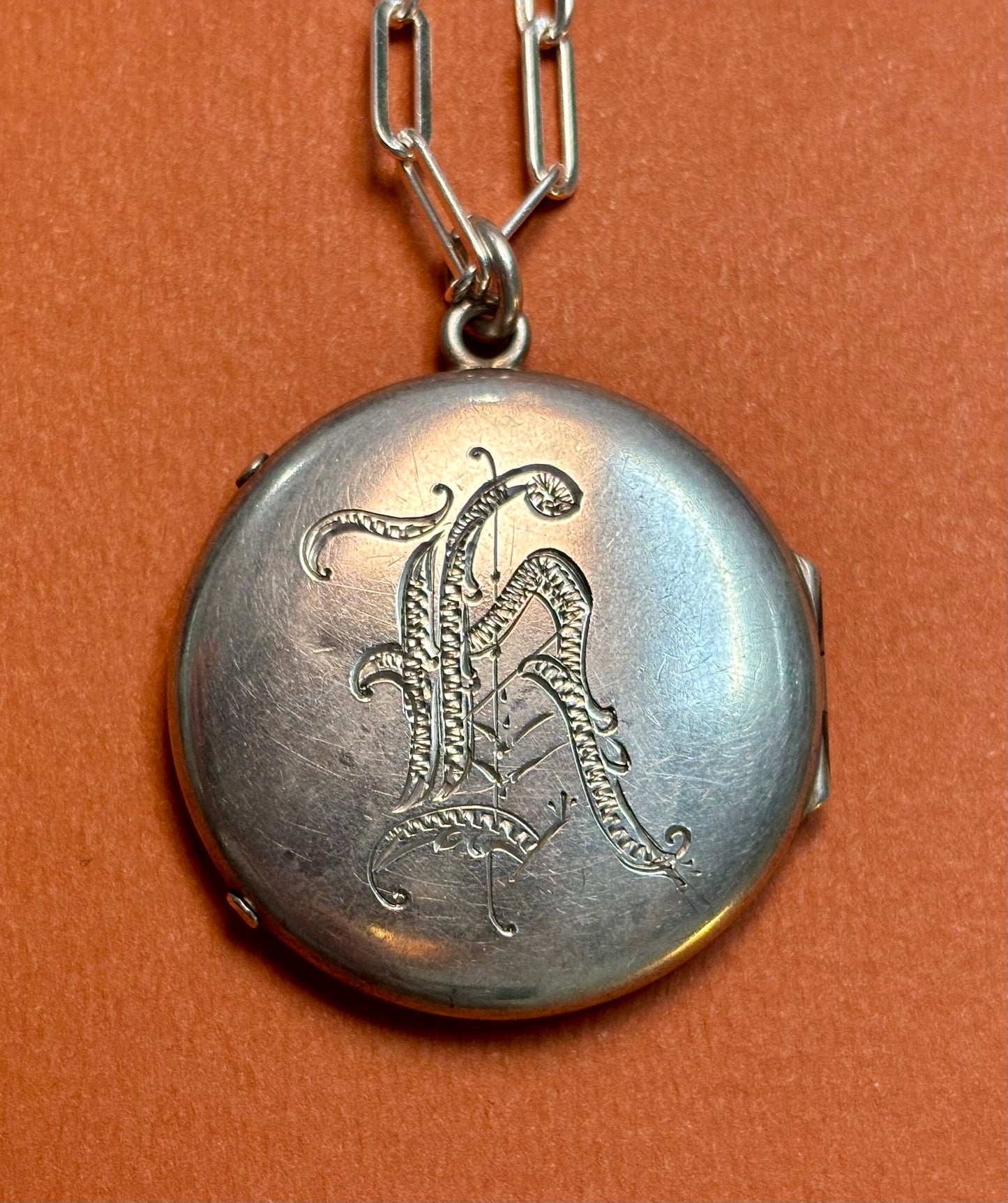 Antique Hand Engraved Locket