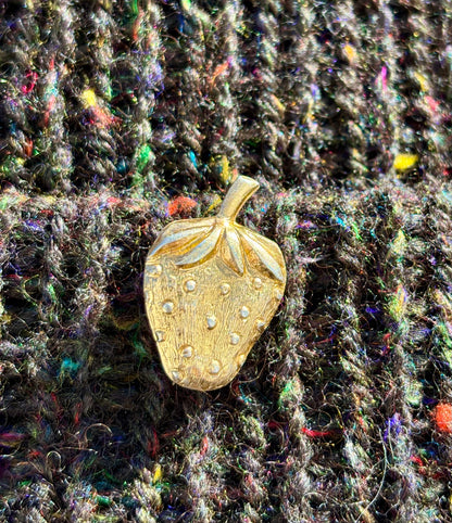 Sweet Li'l Strawberry Brooch