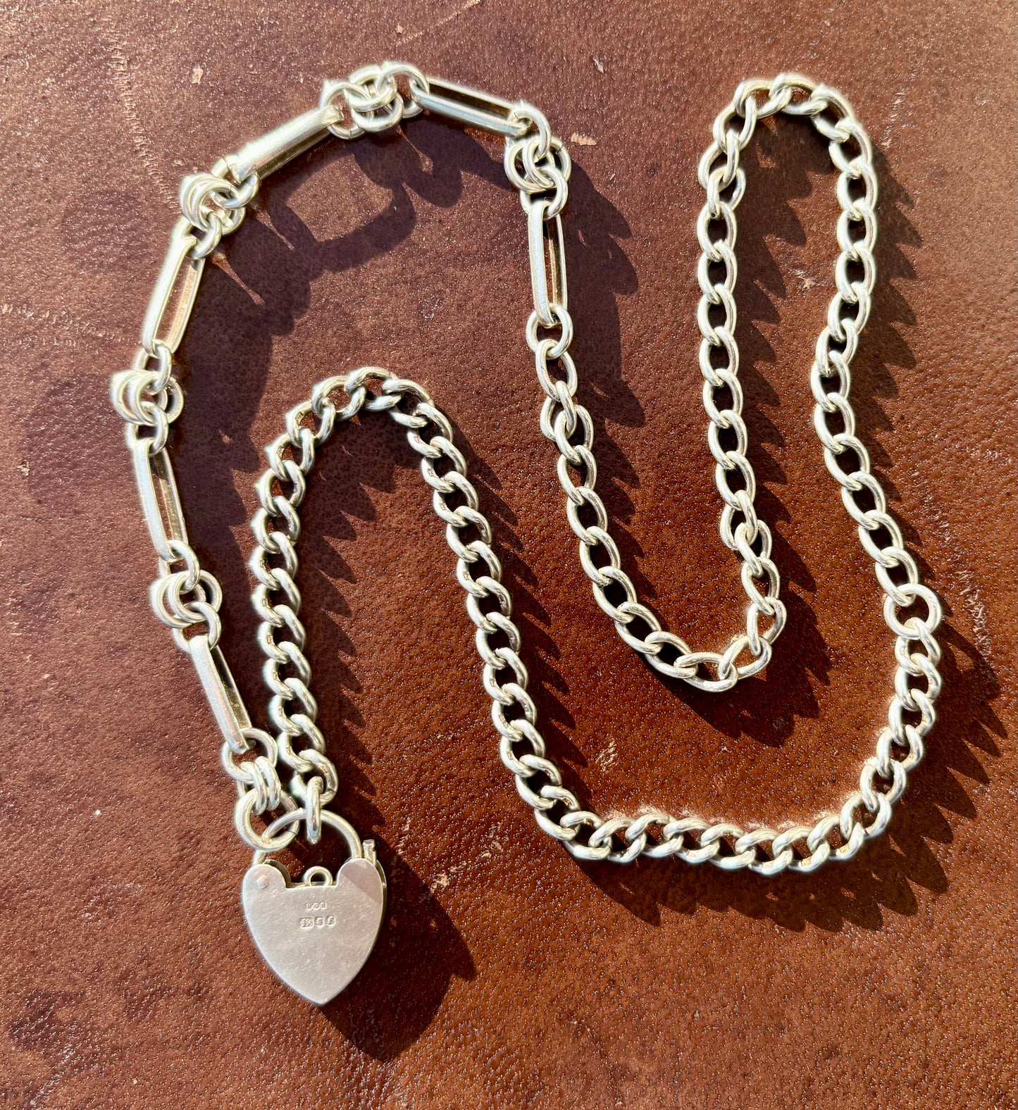 Key to my Heart Padlock Necklace