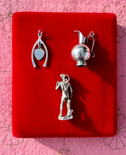 Wishbone Charm