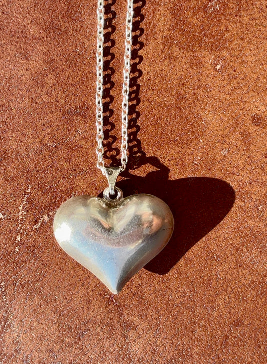 Puffy Heart Necklace