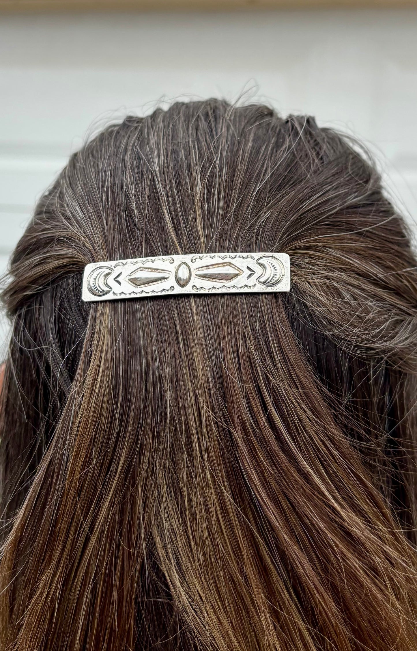 Crescent Moons Barrette