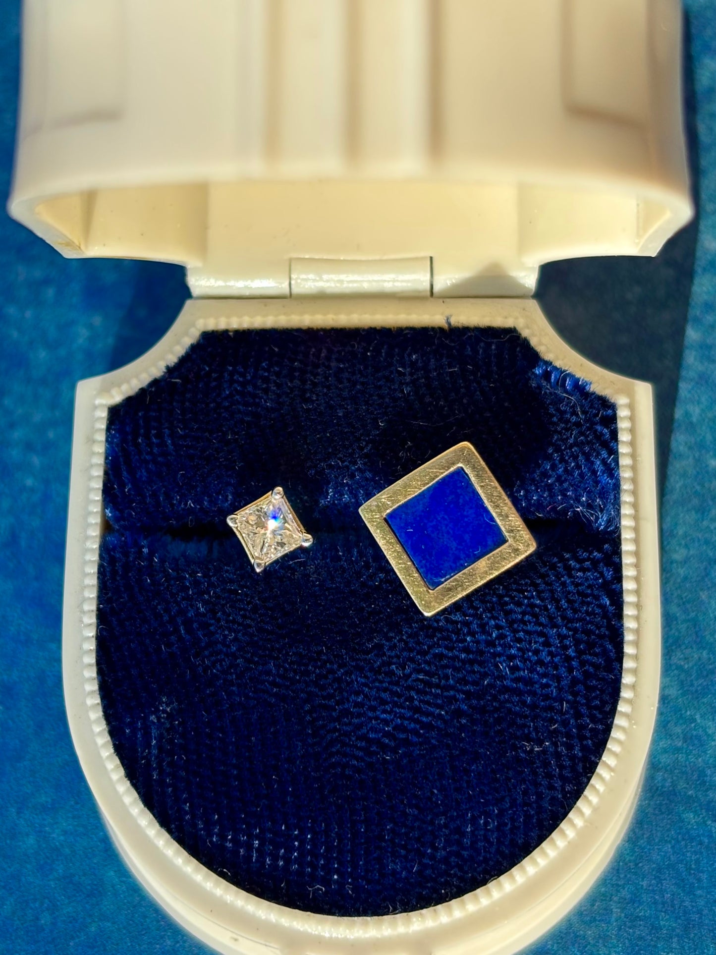 Double Diamond Studs