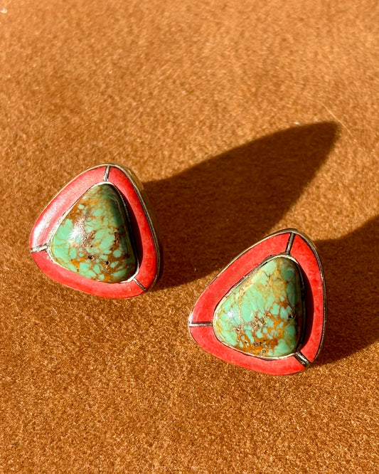 Crimson & Clover Studs