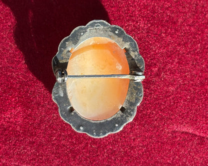 Deco Era Cameo Brooch