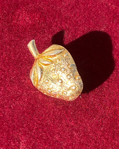 Sweet Li'l Strawberry Brooch