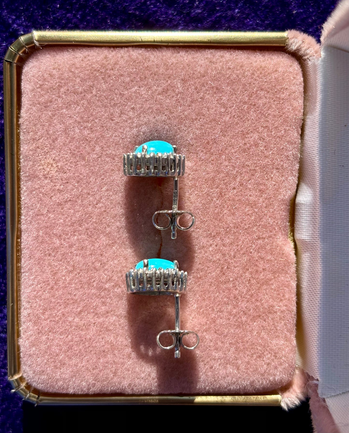 Fancy Turquoise Studs