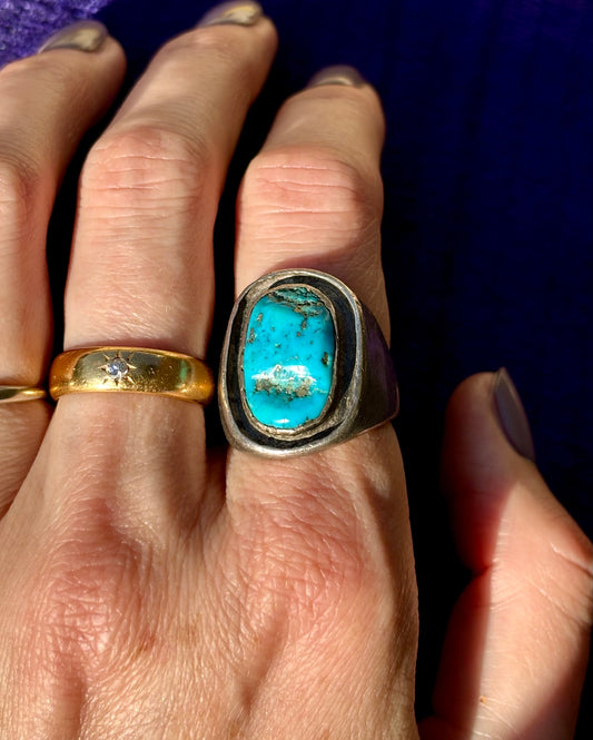 Turquoise Hunk Ring