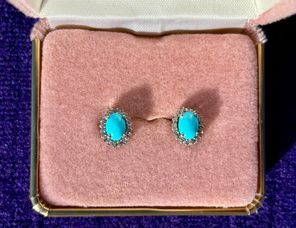 Fancy Turquoise Studs