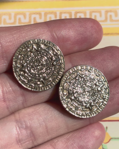 Mayan Calendar Cufflinks