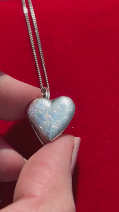 'K Forever' Locket