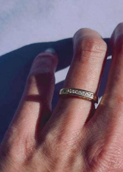 Diamond Band with a Secret