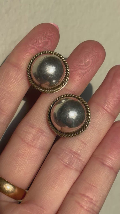 Silver Domed Studs