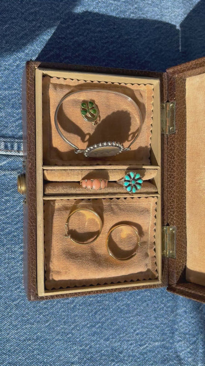 Leather Travel Box