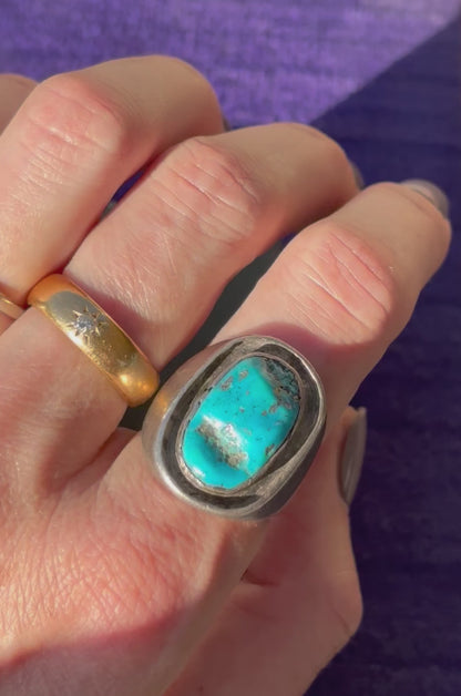 Turquoise Hunk Ring