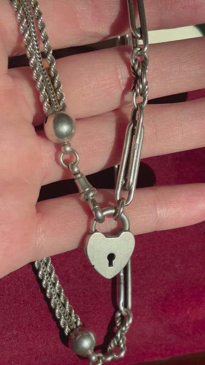 Antique Albertina Chain Necklace
